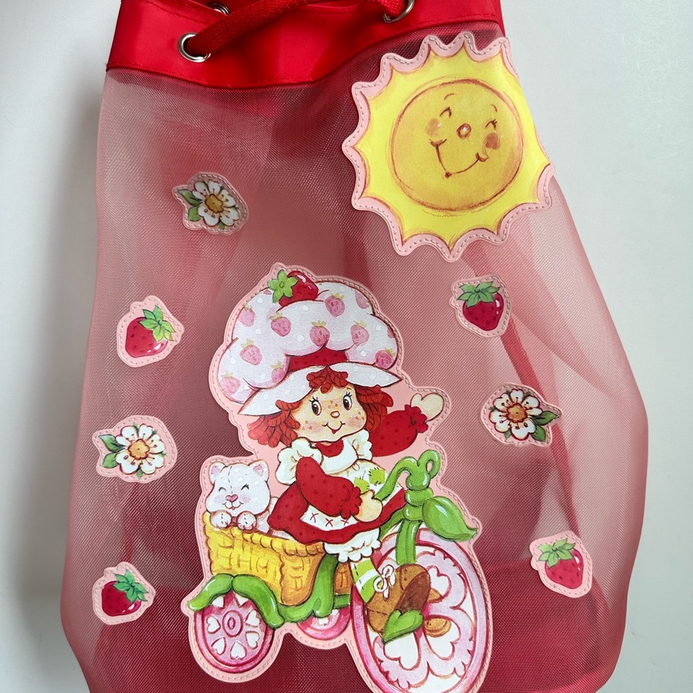 2004 Strawberry Shortcake Mesh Bag